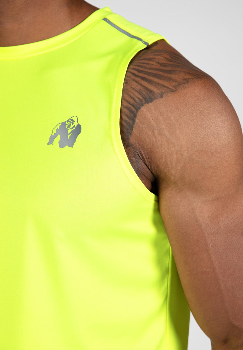 Load image into Gallery viewer, Gorilla Wear - Washington Tank Top - Neon Yellow