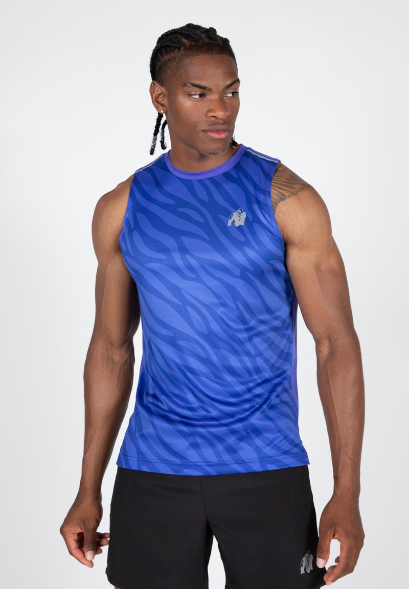 Load image into Gallery viewer, Gorilla Wear - Washington Tank Top - Blue