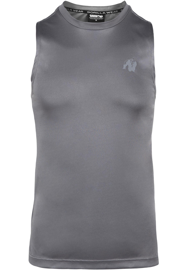 Load image into Gallery viewer, Gorilla Wear - Washington Tank Top - Gray - Short Sleeve