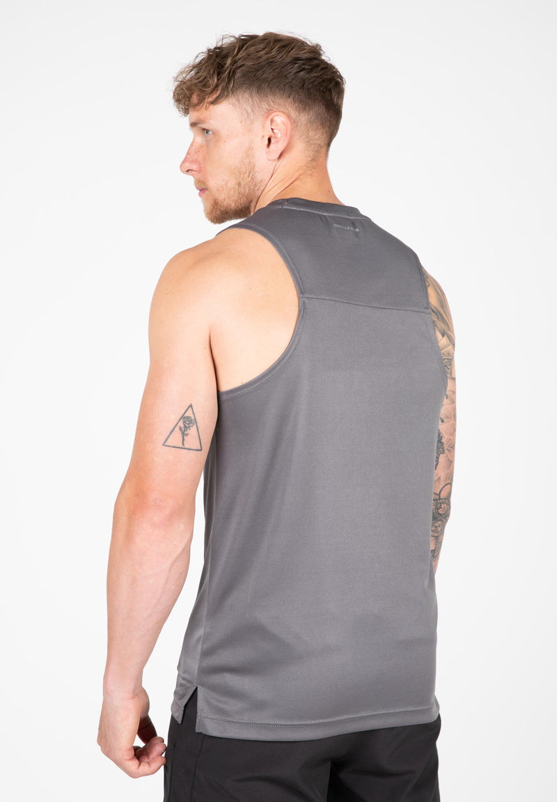 Load image into Gallery viewer, Gorilla Wear - Washington Tank Top - Gray - Short Sleeve