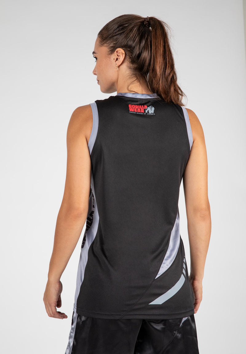 Load image into Gallery viewer, Gorilla Wear - Hornell Tank Top - Black/Gray - Unisex - Short Sleeve