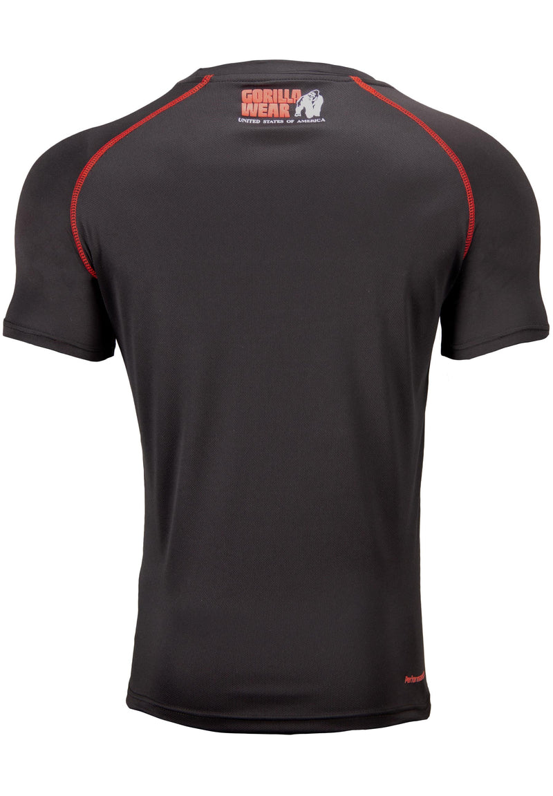 Load image into Gallery viewer, Gorilla Wear - Performance T-Shirt - Black/Red