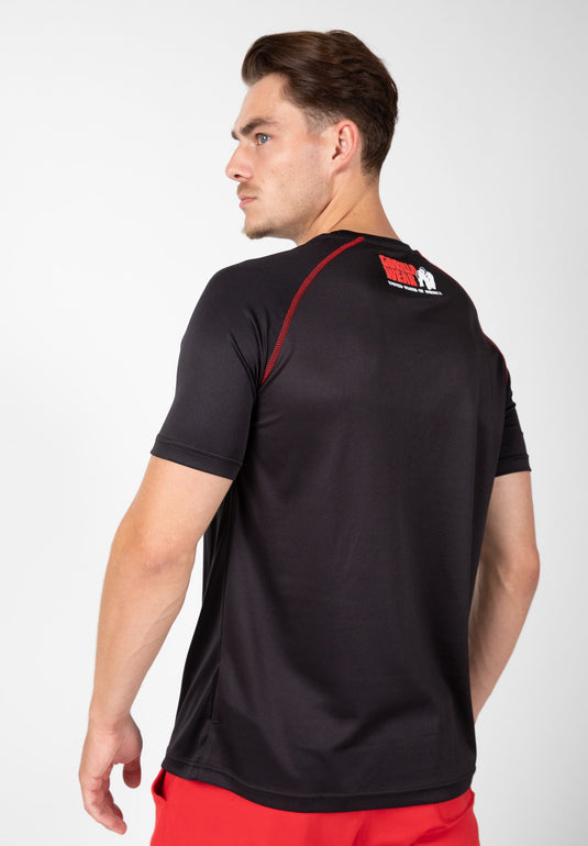 Gorilla Wear - Performance T-Shirt - Black/Red