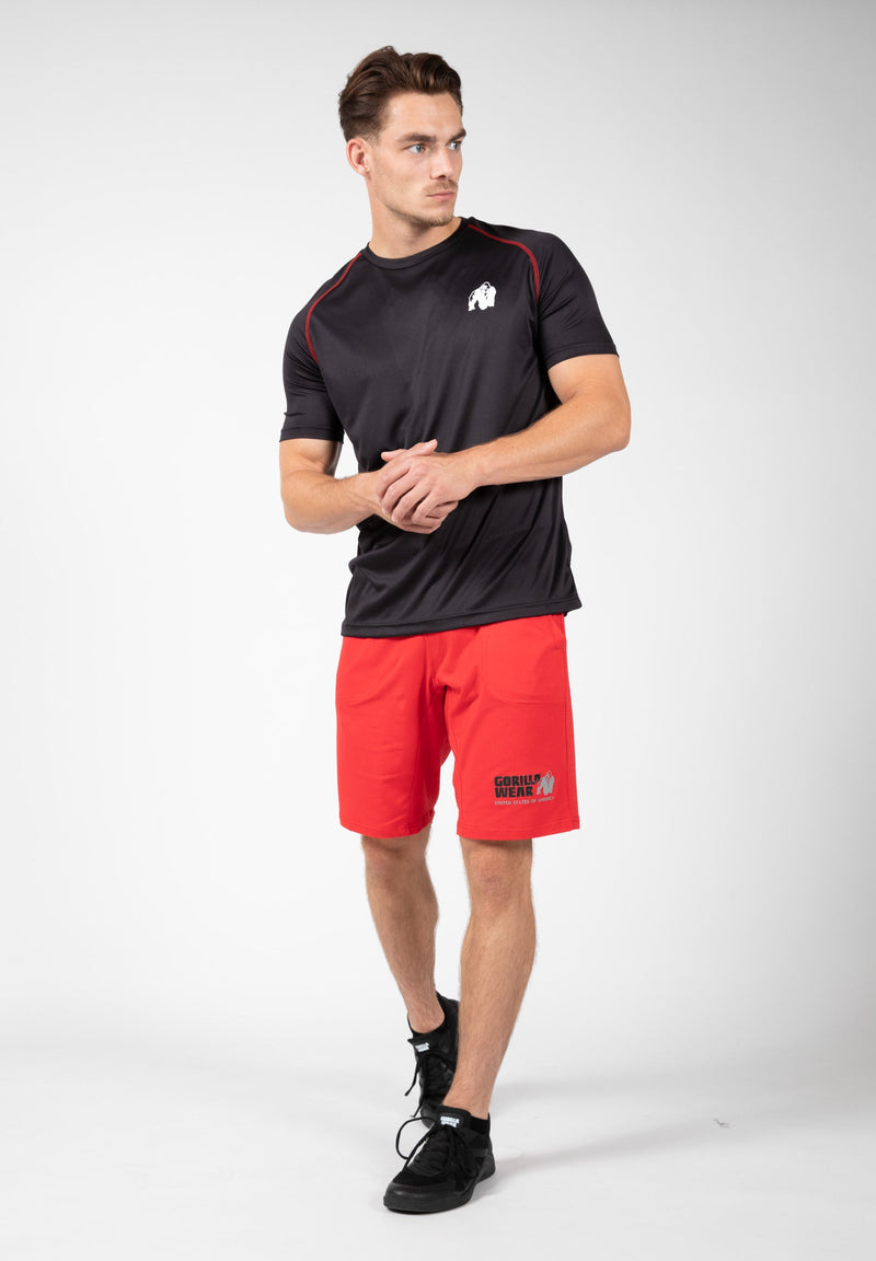 Load image into Gallery viewer, Gorilla Wear - Performance T-Shirt - Black/Red