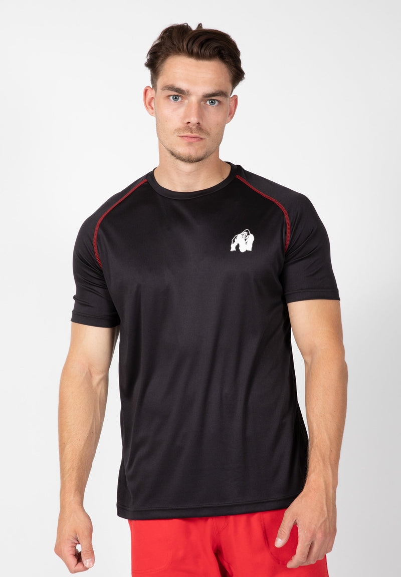 Load image into Gallery viewer, Gorilla Wear - Performance T-Shirt - Black/Red