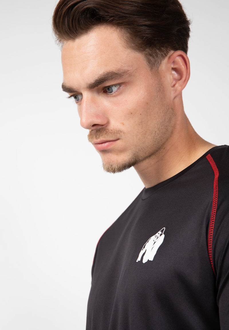 Load image into Gallery viewer, Gorilla Wear - Performance T-Shirt - Black/Red