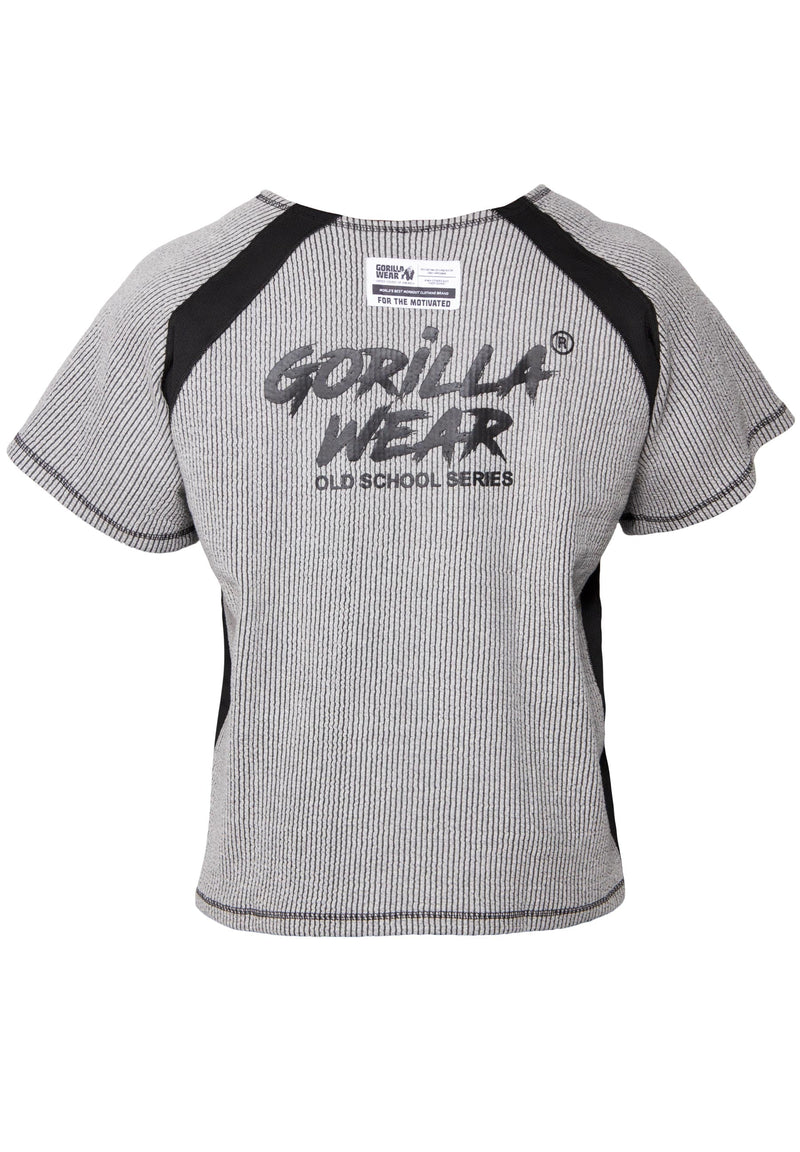Load image into Gallery viewer, Gorilla Wear - Augustine Old School Workout Top - Gray