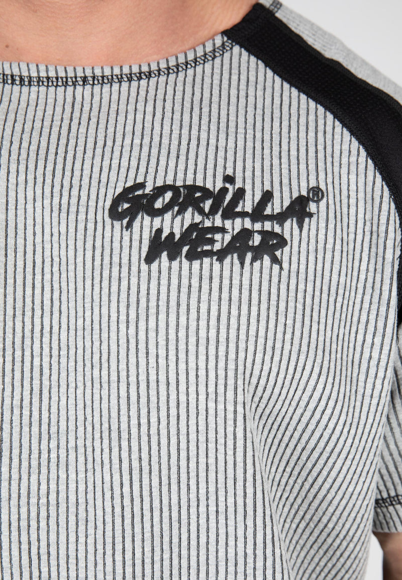 Load image into Gallery viewer, Gorilla Wear - Augustine Old School Workout Top - Gray