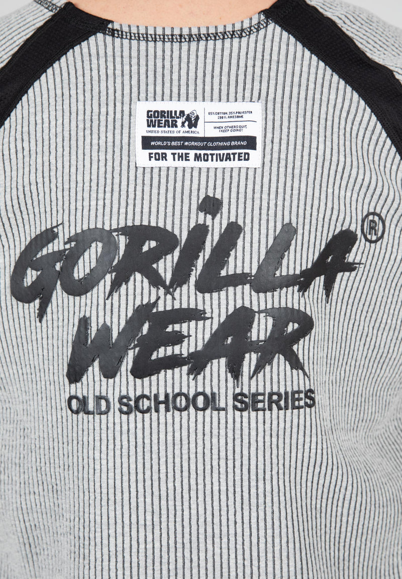 Load image into Gallery viewer, Gorilla Wear - Augustine Old School Workout Top - Gray