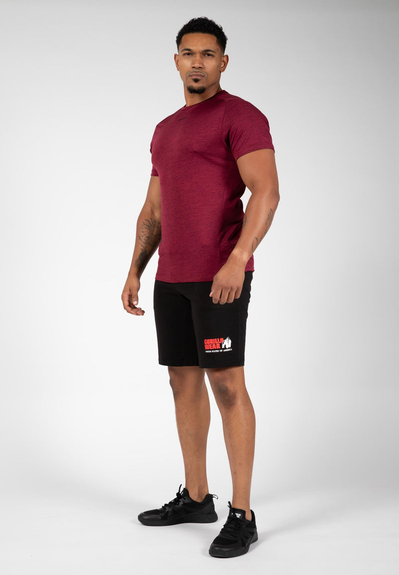 Load image into Gallery viewer, Gorilla Wear - Taos T-shirt - Burgundy Red