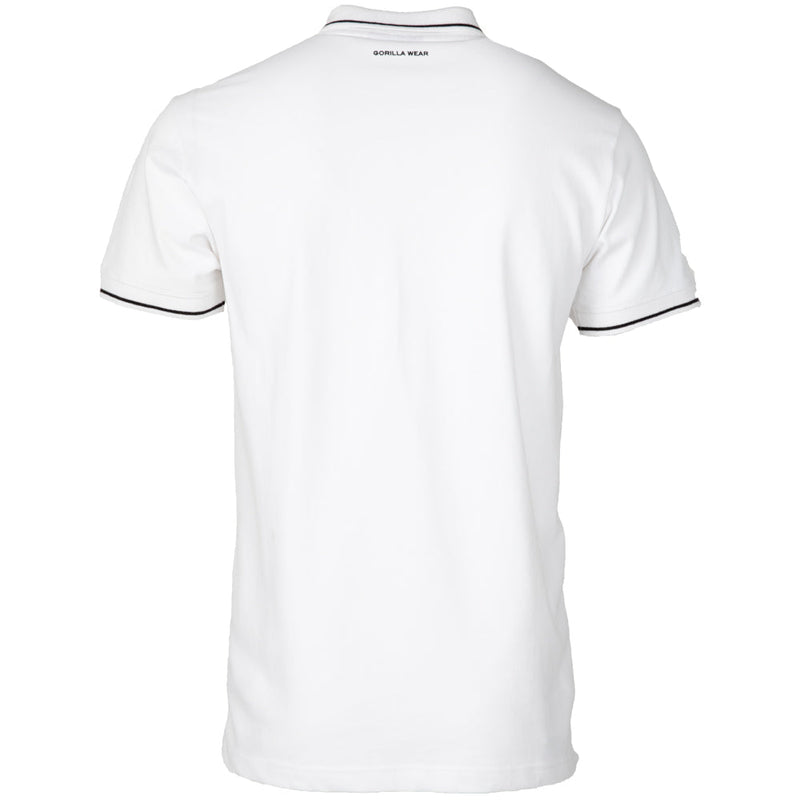 Load image into Gallery viewer, Gorilla Wear - Delano Polo - White/Black