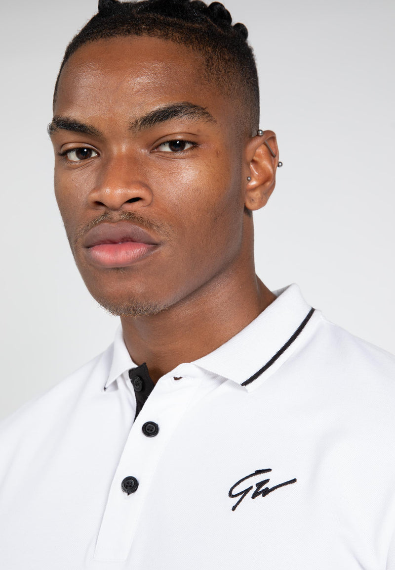 Load image into Gallery viewer, Gorilla Wear - Delano Polo - White/Black