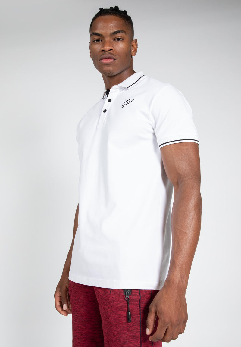 Load image into Gallery viewer, Gorilla Wear - Delano Polo - White/Black