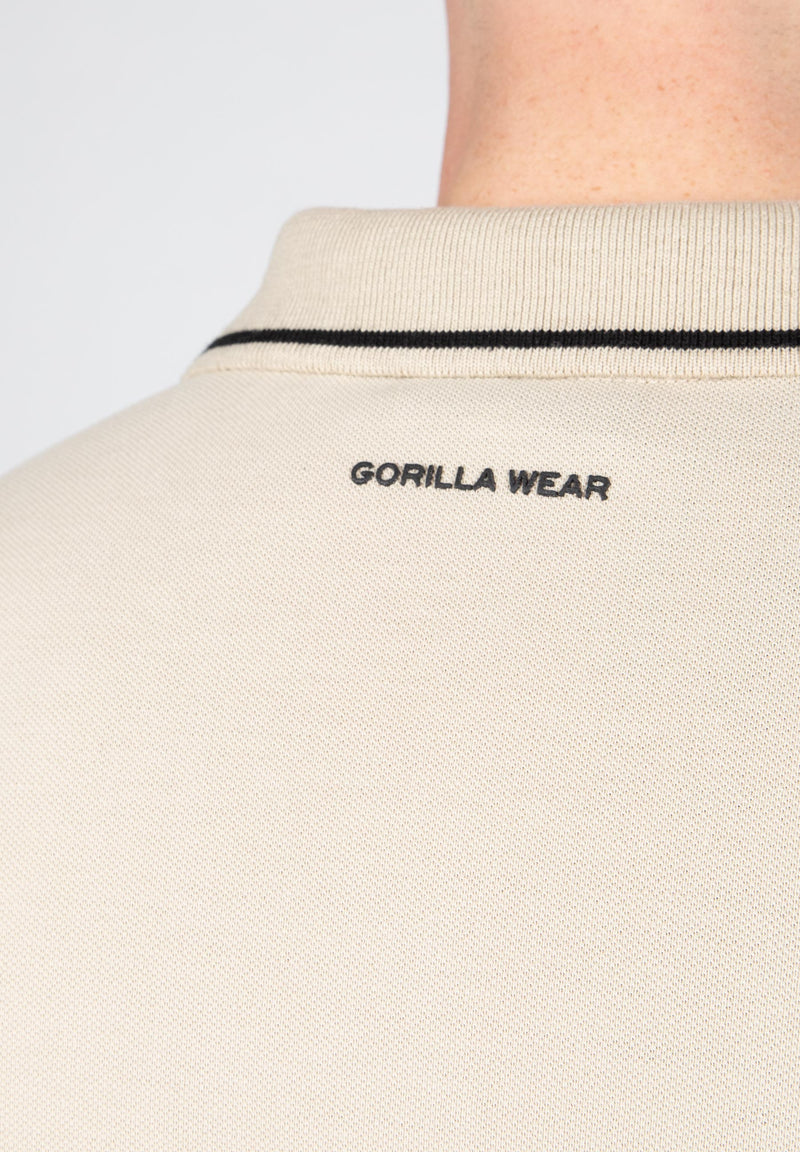 Load image into Gallery viewer, Gorilla Wear - Delano Polo - Beige/Black