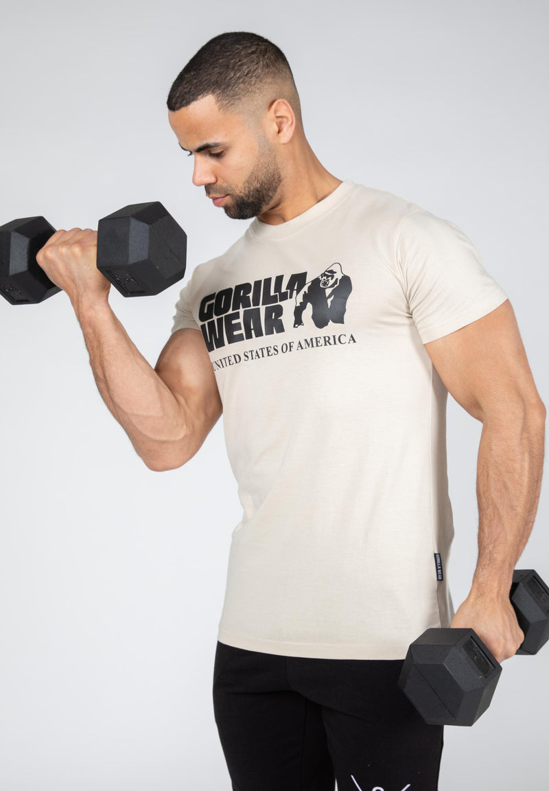 Load image into Gallery viewer, Gorilla Wear - Classic T-shirt - Beige
