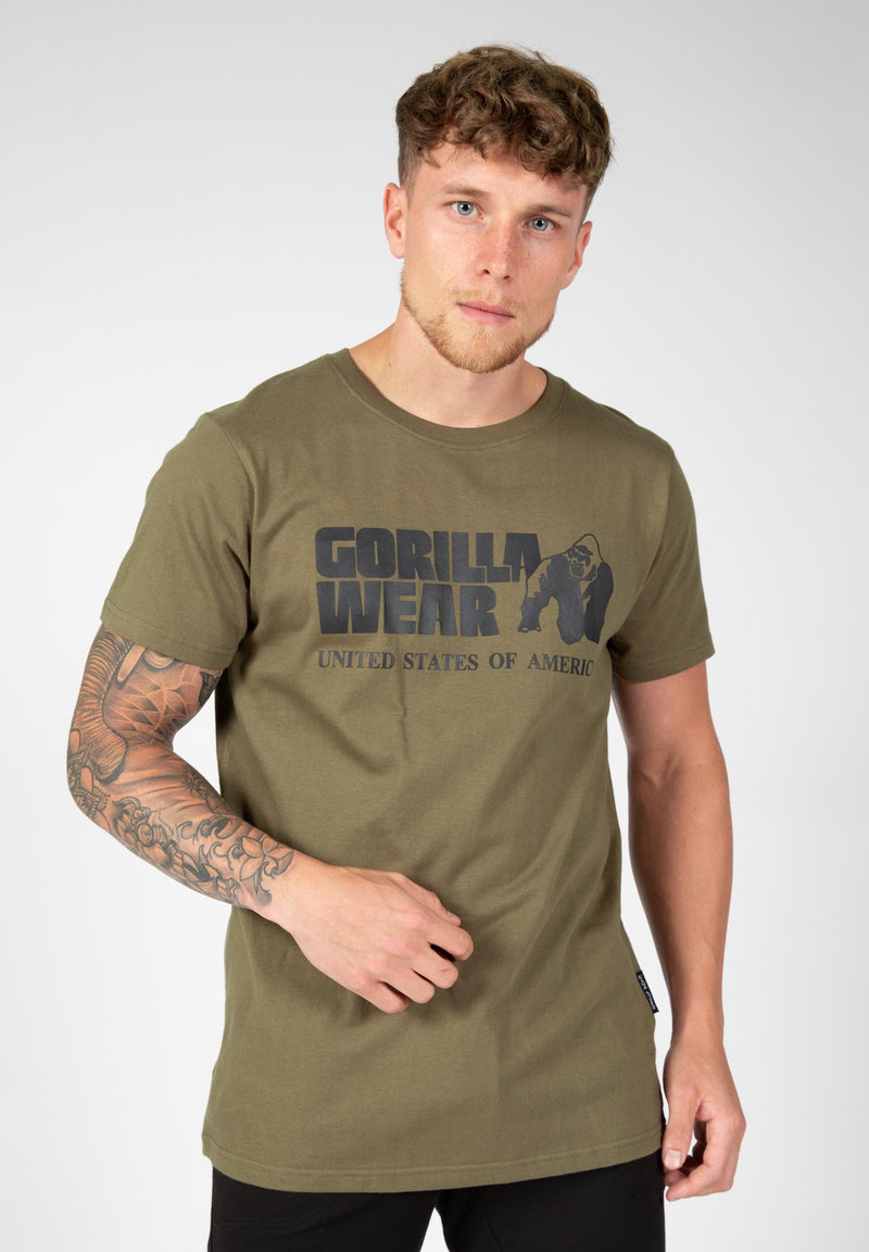 Load image into Gallery viewer, Gorilla Wear - Classic T-shirt - Army Green