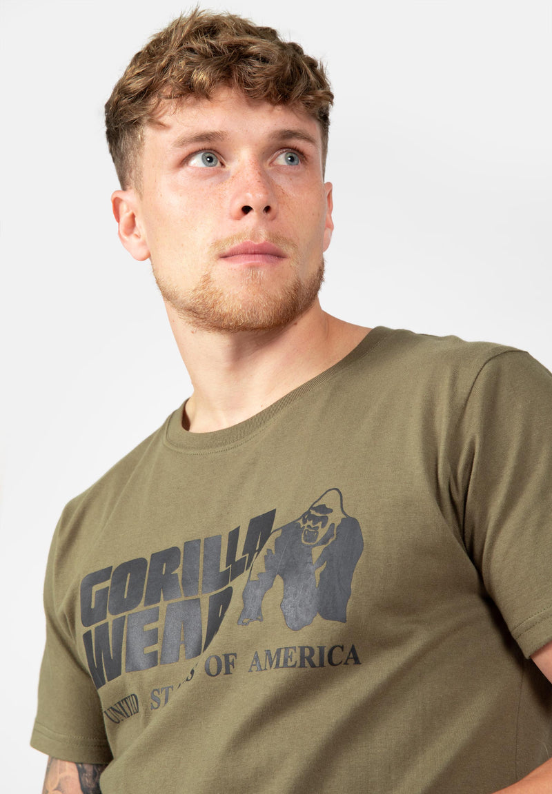 Load image into Gallery viewer, Gorilla Wear - Classic T-shirt - Army Green