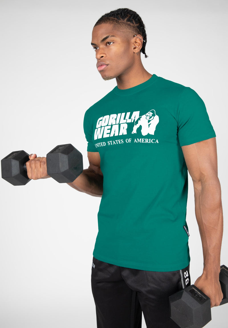 Load image into Gallery viewer, Gorilla Wear - Classic T-Shirt - Teal Green