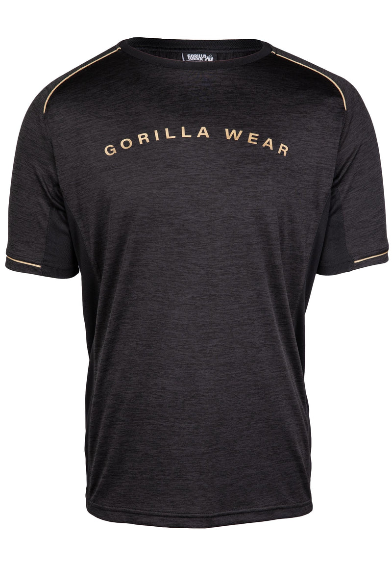 Load image into Gallery viewer, Gorilla Wear - Fremont T-Shirt - Black/Gold