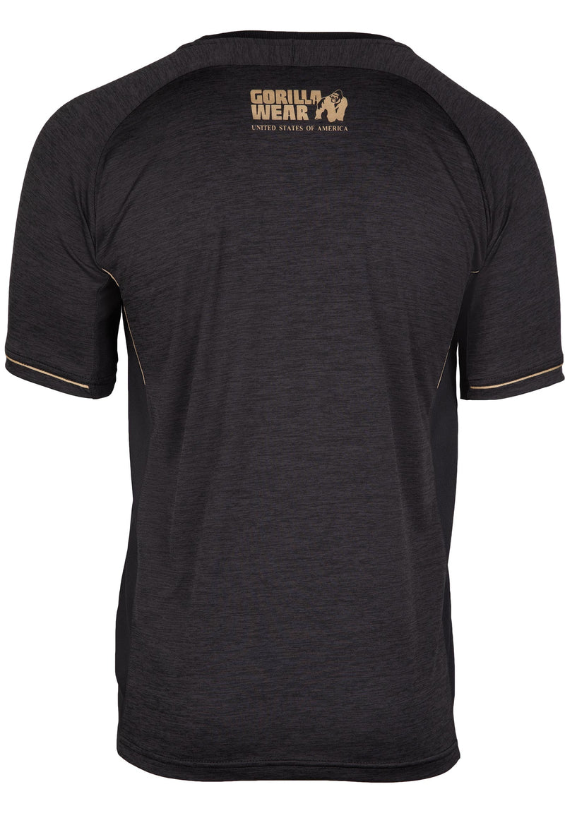 Load image into Gallery viewer, Gorilla Wear - Fremont T-Shirt - Black/Gold