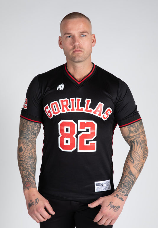 Gorilla Wear - San Mateo T-shirt - Black/Red