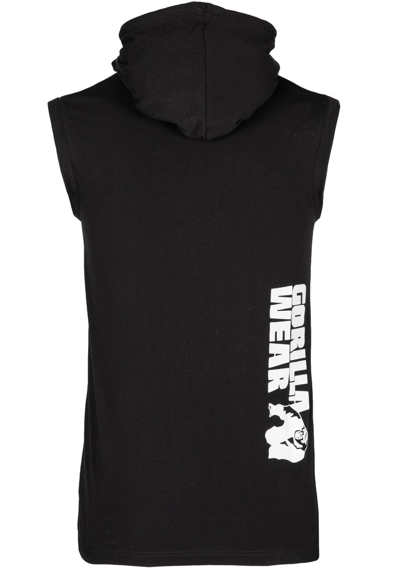 Load image into Gallery viewer, Gorilla Wear - Oswego S/L Hooded T-shirt - Black