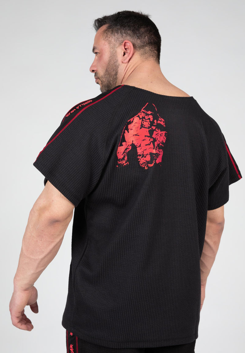 Load image into Gallery viewer, Gorilla Wear - Buffalo Old School Top -Black/Red