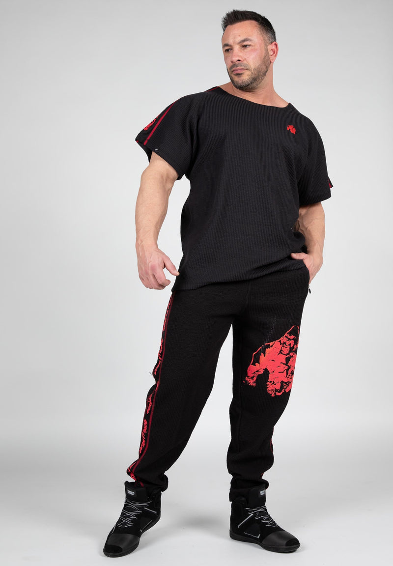 Load image into Gallery viewer, Gorilla Wear - Buffalo Old School Top -Black/Red