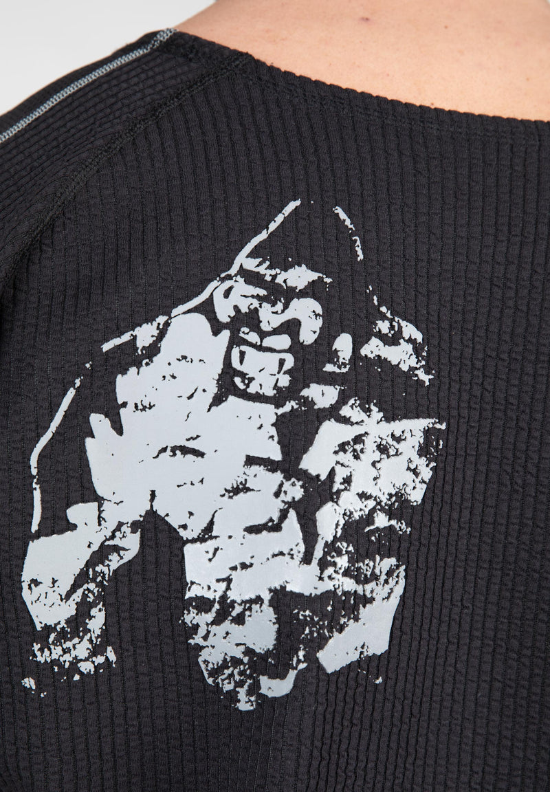 Load image into Gallery viewer, Gorilla Wear - Buffalo Old School Top -Black/Gray - T-Shirt