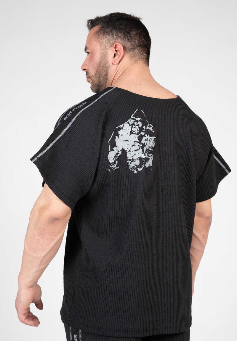 Load image into Gallery viewer, Gorilla Wear - Buffalo Old School Top -Black/Gray - T-Shirt