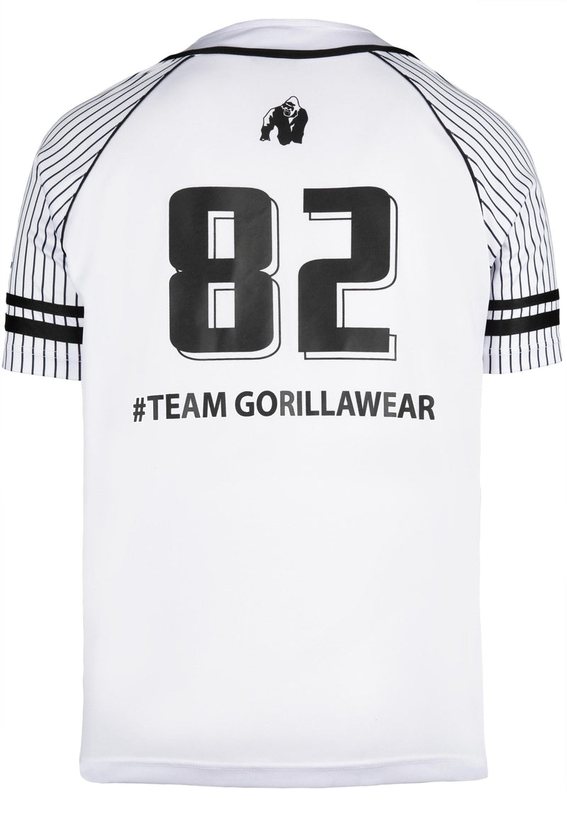 Load image into Gallery viewer, Gorilla Wear - 82 Baseball Jersey - White
