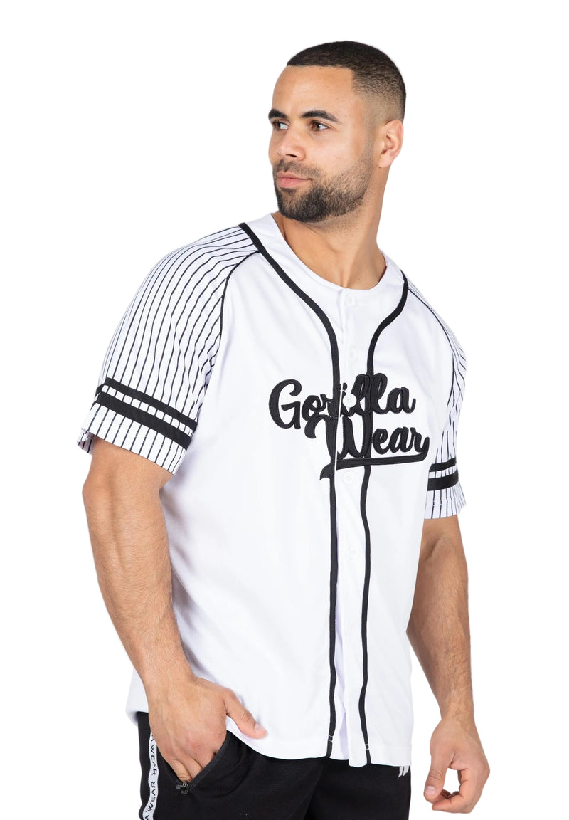 Load image into Gallery viewer, Gorilla Wear - 82 Baseball Jersey - White
