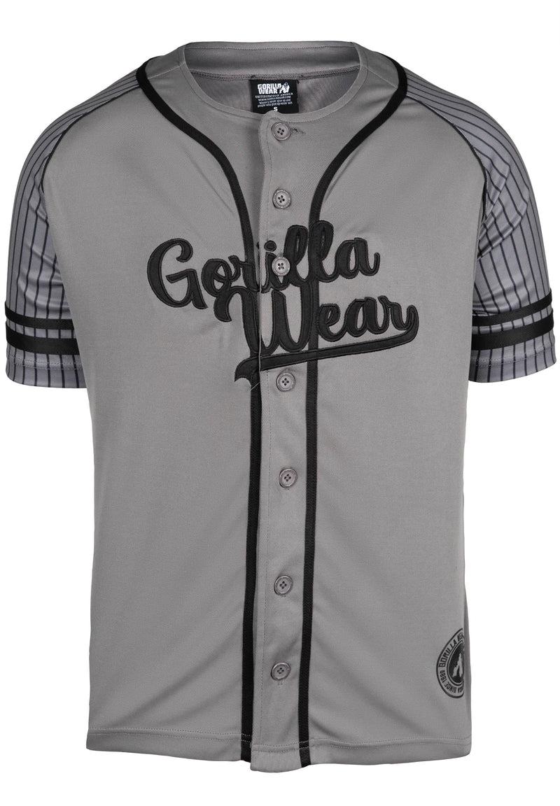 Load image into Gallery viewer, Gorilla Wear - 82 Baseball Jersey - Gray