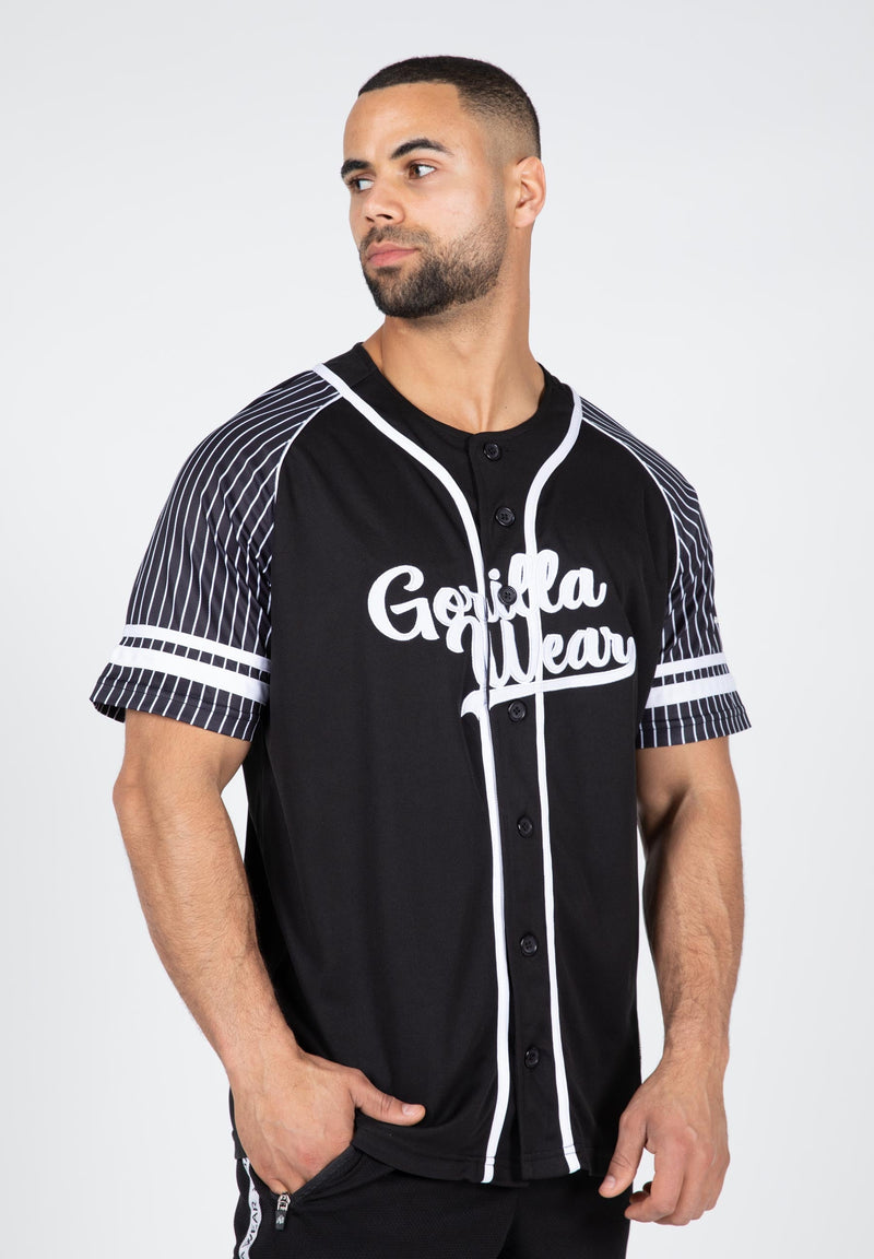 Load image into Gallery viewer, Gorilla Wear - 82 Baseball Jersey - Black