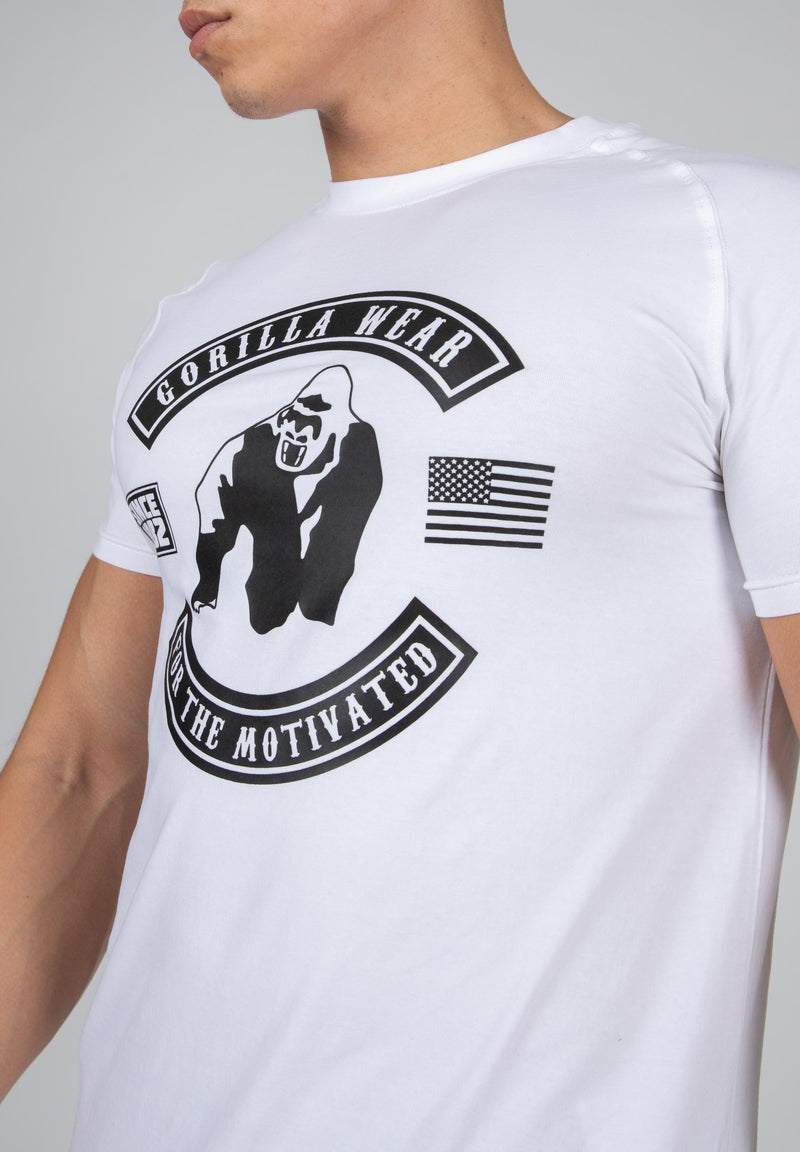 Load image into Gallery viewer, Gorilla Wear - Tulsa T-Shirt - White