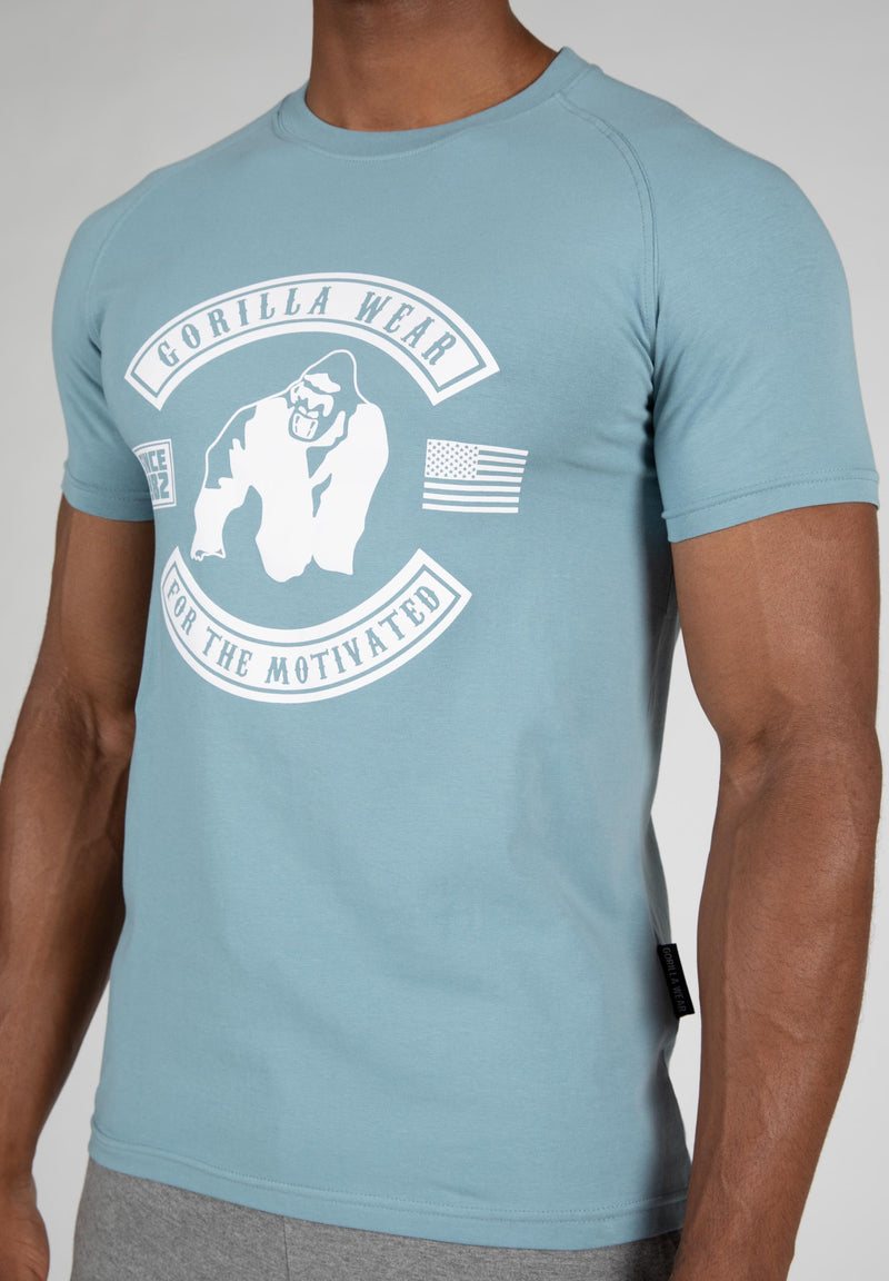 Load image into Gallery viewer, Gorilla Wear - Tulsa T-Shirt - Blue