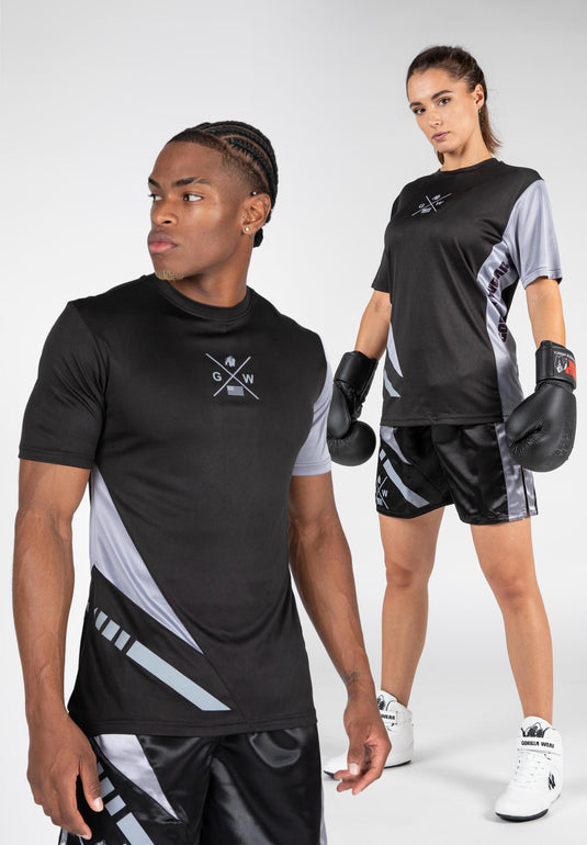 Gorilla Wear - Hornell T-shirt - Black/gray - Unisex