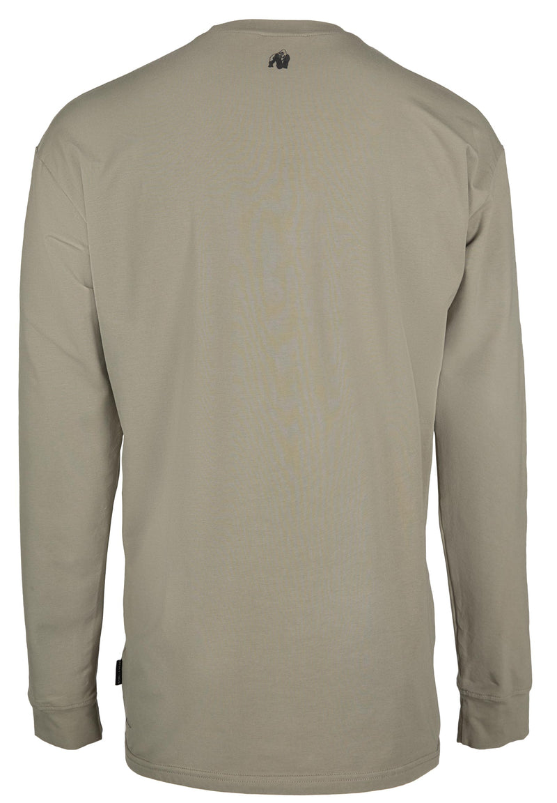 Load image into Gallery viewer, Gorilla Wear - Boise Oversized Long Sleeve - Army Green