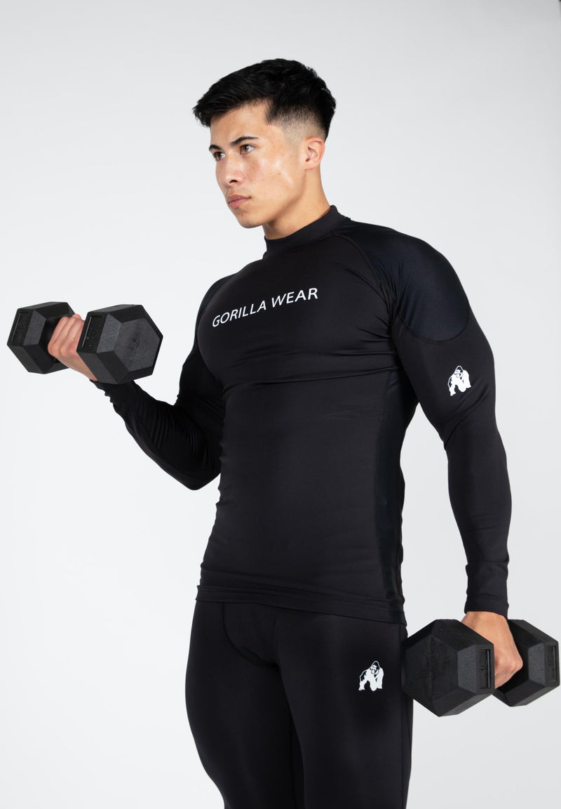 Load image into Gallery viewer, Gorilla Wear - Lorenzo Performance Long Sleeve - Black