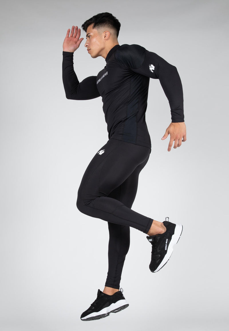 Load image into Gallery viewer, Gorilla Wear - Lorenzo Performance Long Sleeve - Black