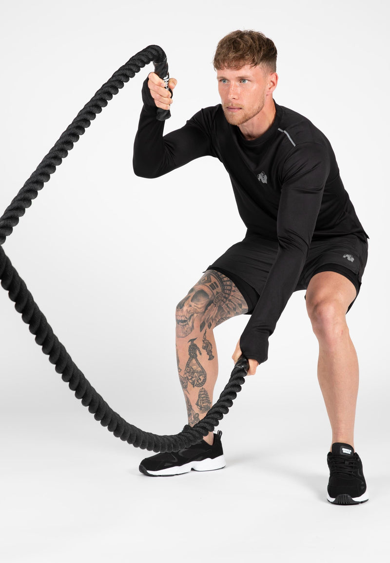 Load image into Gallery viewer, Gorilla Wear - Washington Long Sleeve - Black