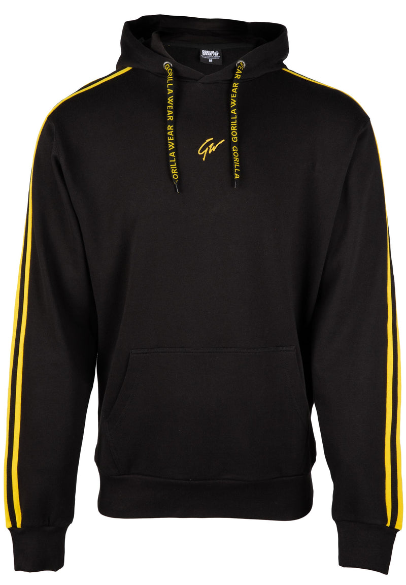 Load image into Gallery viewer, Gorilla Wear - Banks Oversized Hoodie - Black/Yellow