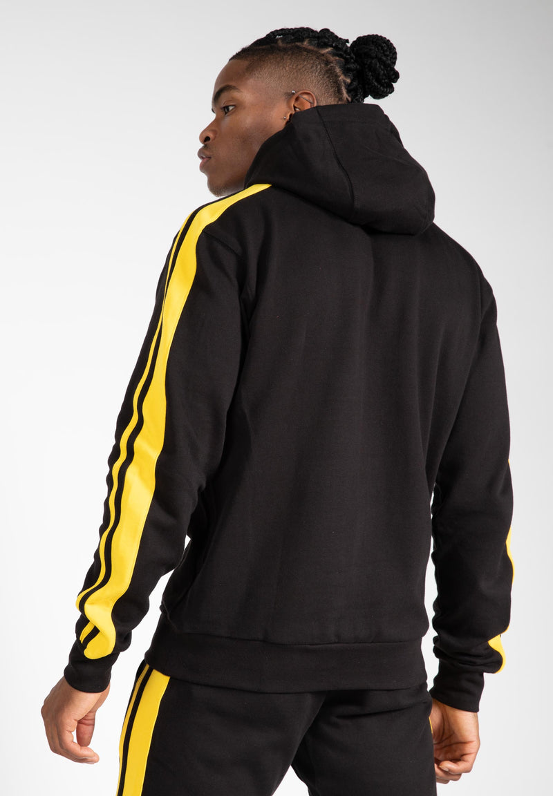 Load image into Gallery viewer, Gorilla Wear - Banks Oversized Hoodie - Black/Yellow