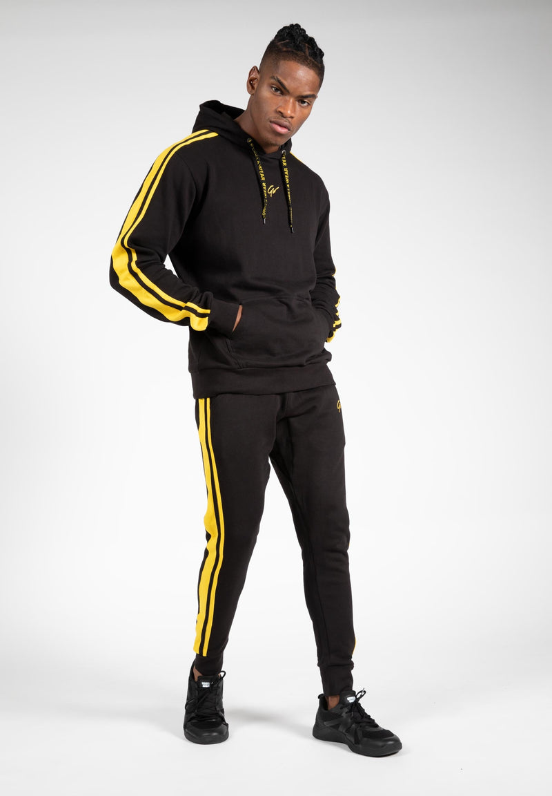 Load image into Gallery viewer, Gorilla Wear - Banks Oversized Hoodie - Black/Yellow