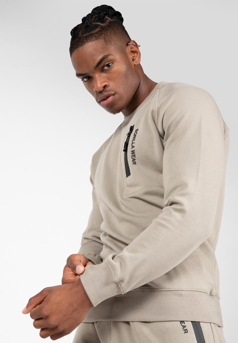 Load image into Gallery viewer, Gorilla Wear - Newark Sweatshirt - Beige