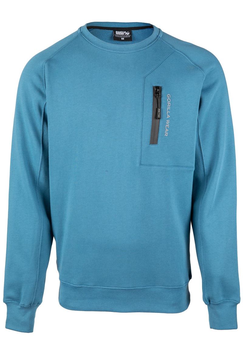 Load image into Gallery viewer, Gorilla Wear - Newark Sweatshirt - Blue