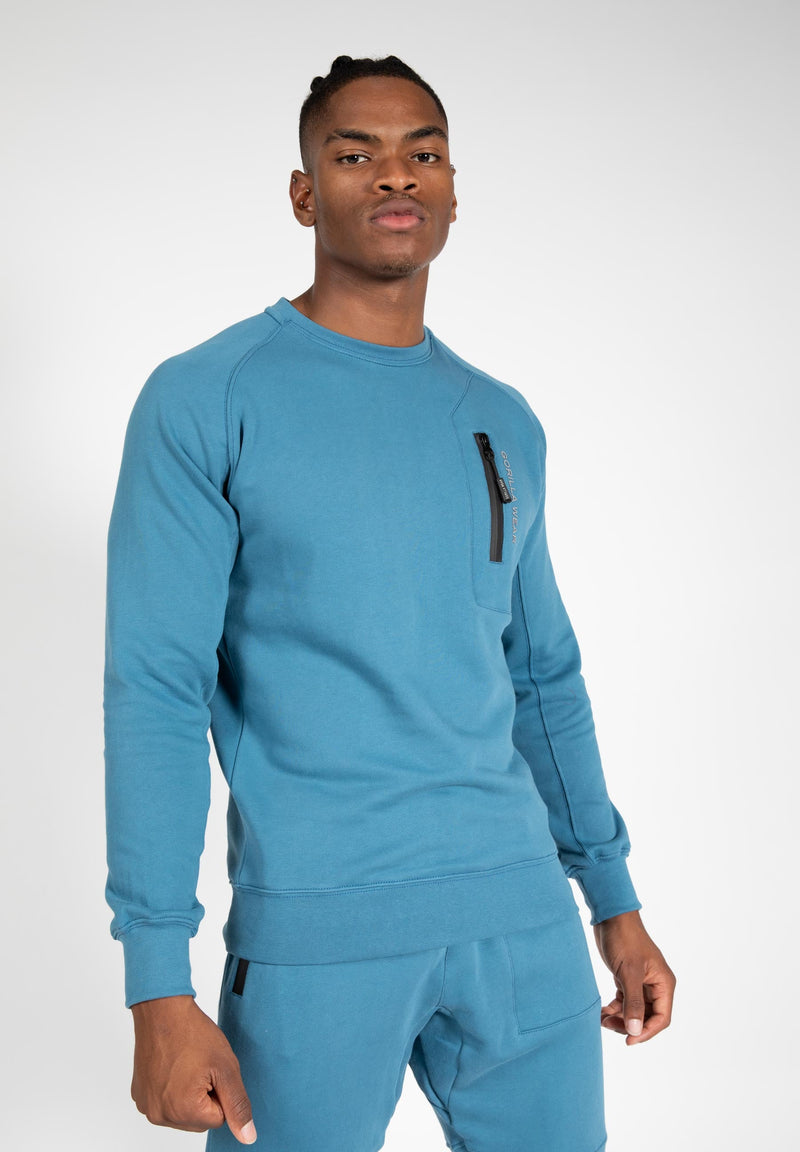Load image into Gallery viewer, Gorilla Wear - Newark Sweatshirt - Blue