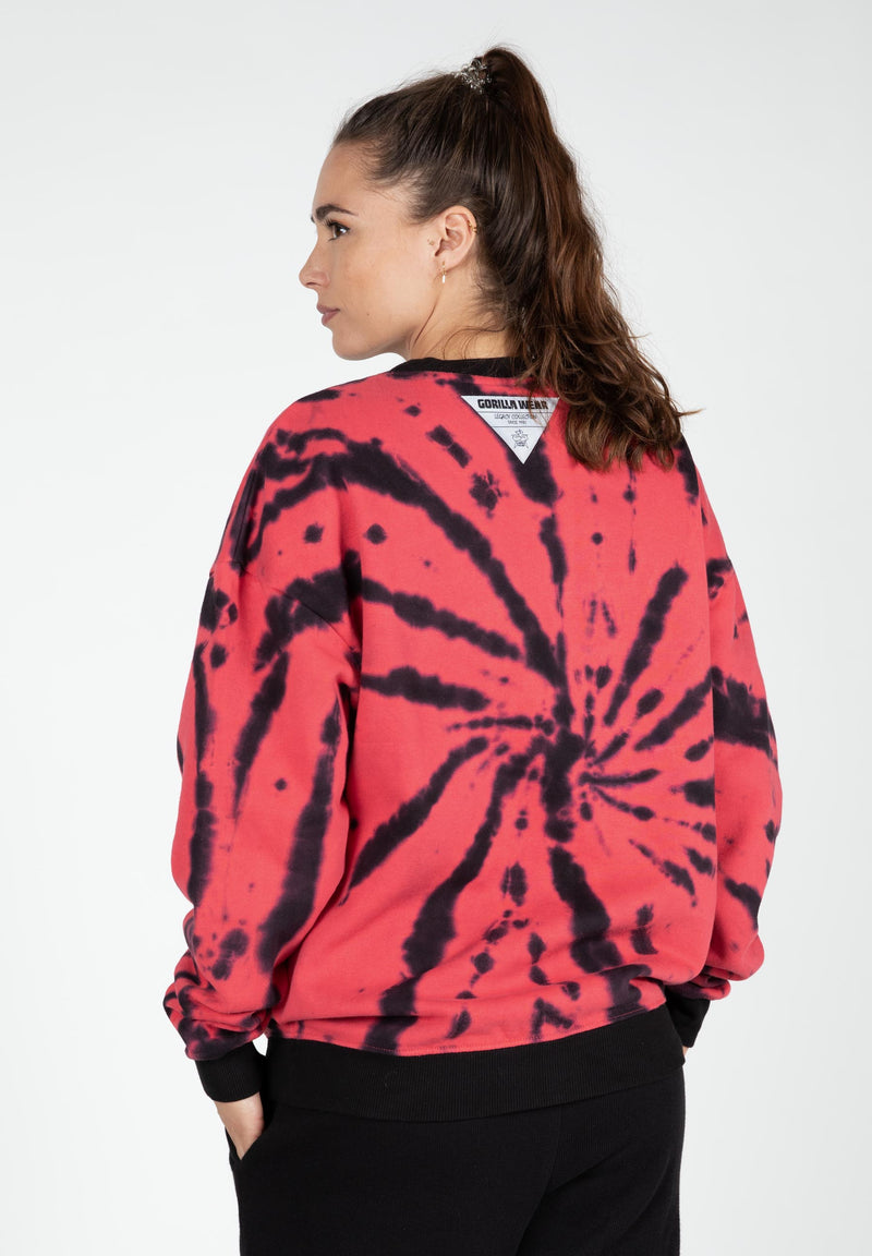 Load image into Gallery viewer, Gorilla Wear - Legacy Oversized Sweatshirt - Red/Black