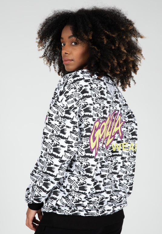 Gorilla Wear - Legacy Oversized Sweatshirt - White/Black