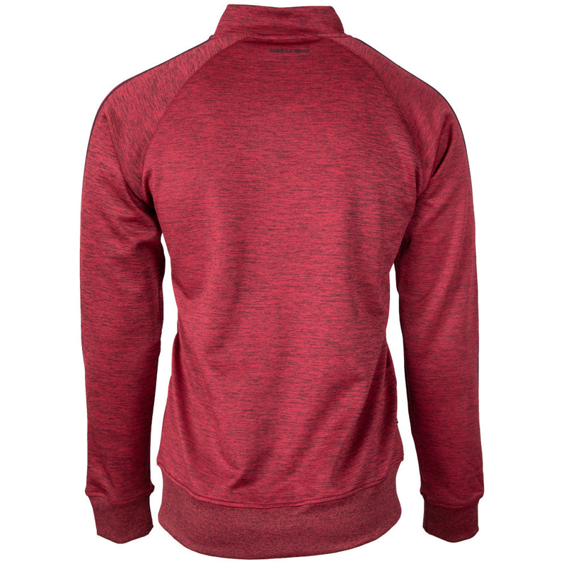 Load image into Gallery viewer, Gorilla Wear - Wenden Track Jacket - Burgundy Red